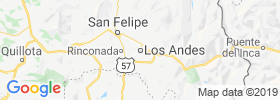 Los Andes map